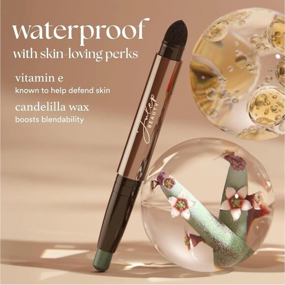 Eyeshadow 101 Waterproof Stick Evergreen Shimmer Long-Lasting Deep Green - Picture 5 of 5